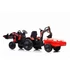 Traktor pótkocsival, homlokrakodóval 720-T 12V