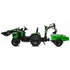 Traktor pótkocsival, homlokrakodóval 720-T 12V