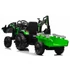 Traktor pótkocsival, homlokrakodóval 720-T 12V