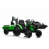 Traktor pótkocsival, homlokrakodóval 720-T 12V