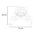 Can-Am Buggy ATV Maverick DK-CA003 24V 4x200W 1 személyes