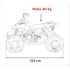 RENEGADE HIPERFECT 110cc benzines Quad 