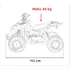 Quad Renegade 49cc benzines