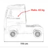 Scania R-SERIE HL698 kamion 4x4