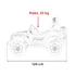 Jeep Wrangler Rubicon JWR555 4x4 12V
